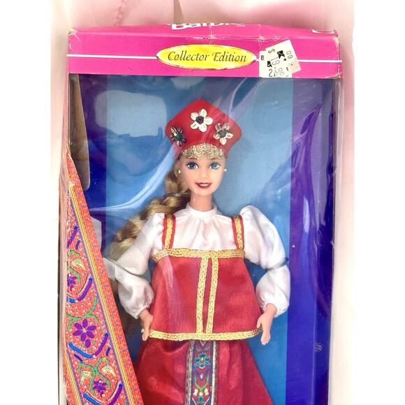1996 Mattel Russian Barbie #16500 Dolls of the World Collector Edition – NEW - Picture 2 of 7